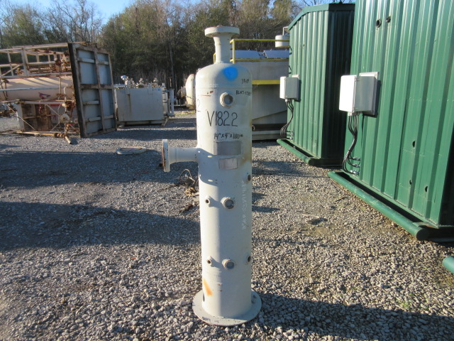 Gardner-Denver Vertical Gas Scrubber PN 157336, 14" x 4'
