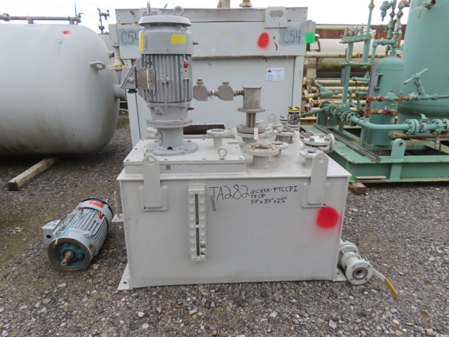 Custom Hydraulic Power Unit TA282 with 5HP Motor and Immersion Heaters