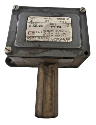 United Electric Controls J6-270 Pressure Switch