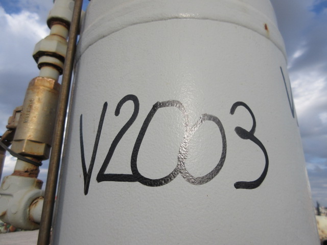 Hanover VR-8LT Vertical Gas Scrubber 10 3/4" x 5' — product image 7 of 7