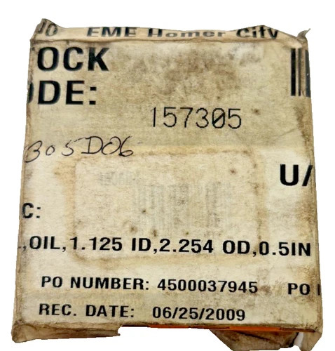 Timken 450604 Oil Seal 1.125 x 2.250 x 0.500 — product image 2 of 5