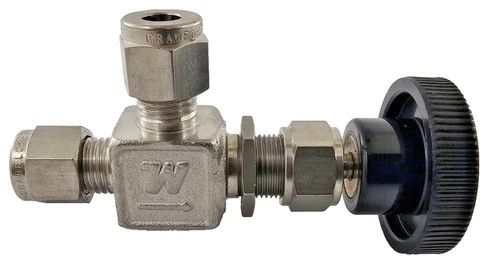 Whitey SS-1KS4-A Stainless Steel Needle Valve, 1/4 Inch Tube — product image 5 of 5