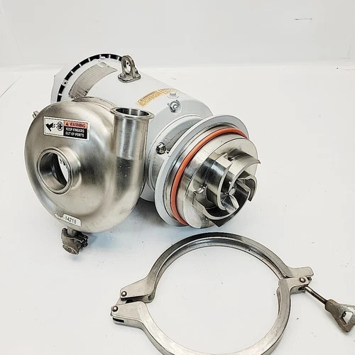 SPX Waukesha Cherry-Burrell 2065 Centrifugal Pump with 7.5 HP Motor — product image 9 of 9