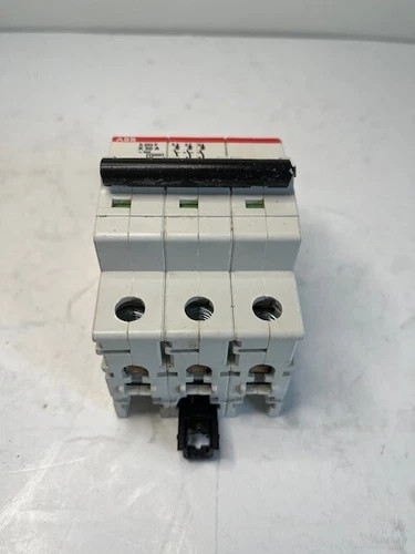 ABB S203P-K50 3-Pole 50A Miniature Circuit Breaker — product image 2 of 4