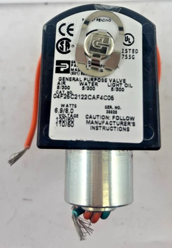 Parker Gold Ring Solenoid Valve 04F25C2122CAF4C05 — primary product image