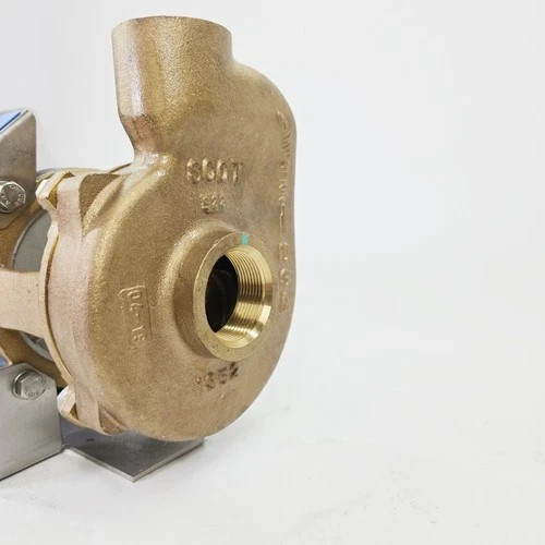 Scot Pump B48378X441J05XX Bronze Centrifugal Pump with Leeson 0.5 HP DC Motor, 1.5" NPT — product image 3 of 8