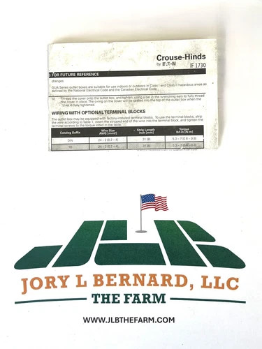 Eaton Crouse-Hinds GUAT69 2" Conduit Outlet Box T-Type — product image 12 of 14