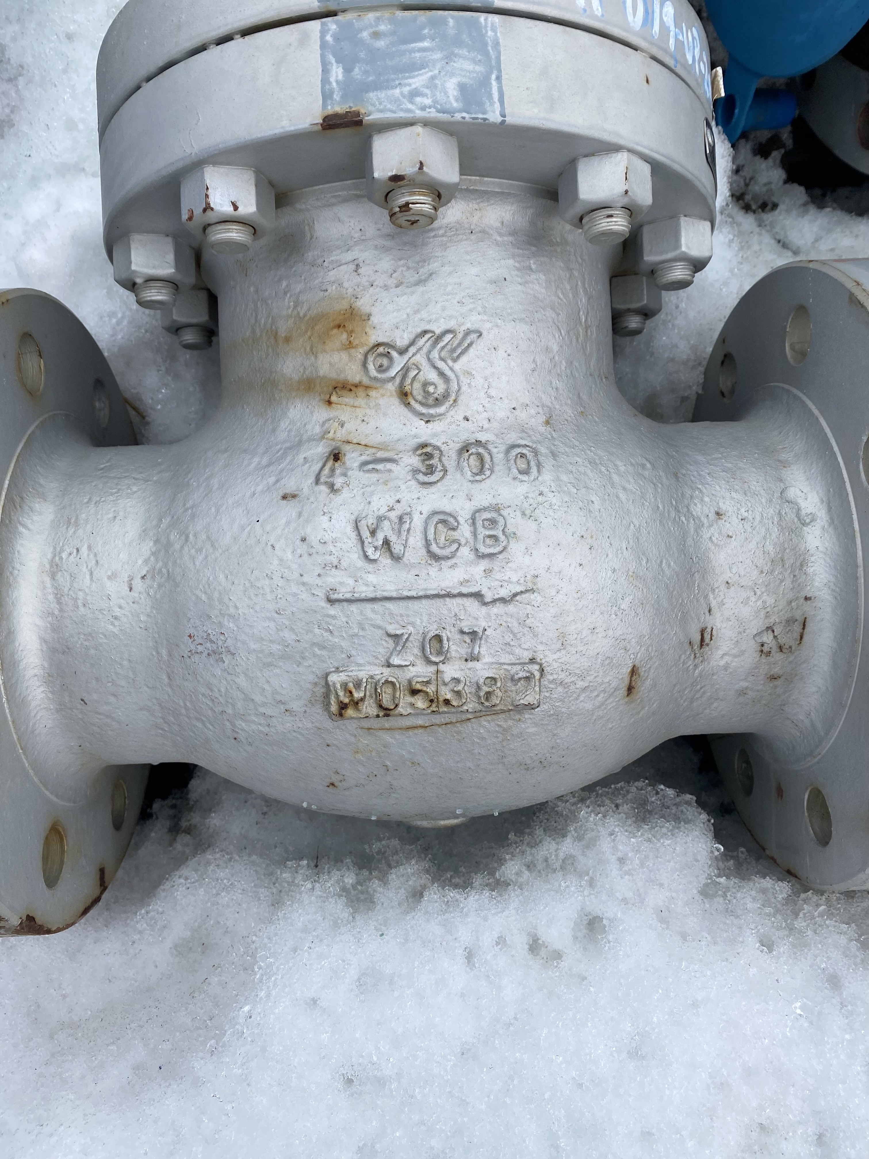 ZY-Tech FIG 141U-N 4 Inch Class 300 Cast Steel Globe Valve — product image 2 of 5
