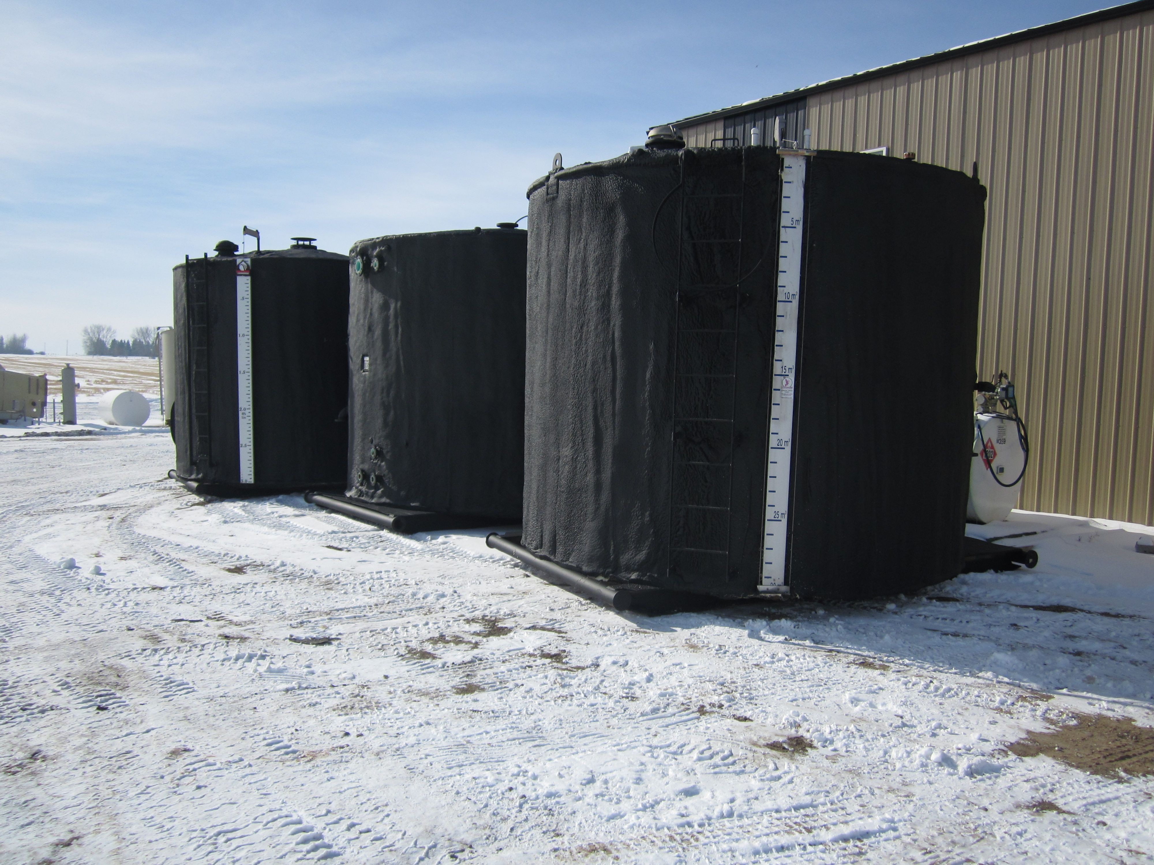 200 BBL Double Wall Storage Tanks