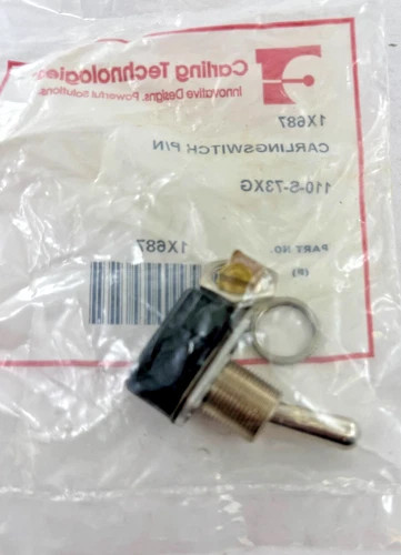 Carling Technologies Toggle Switch 110-S-73XG Model 1X687 — product image 2 of 3