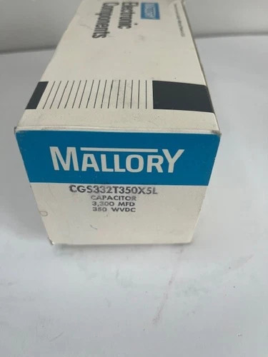 Mallory CGS332T350X5L Aluminum Electrolytic Capacitor 3300uF 350V — product image 3 of 5