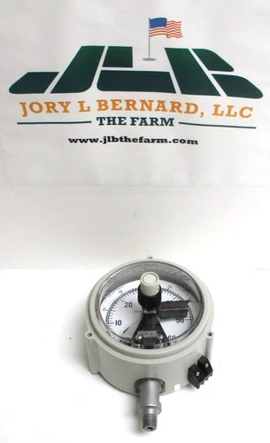 Altronic Controls 4PSHL Pressure Gauge with Switch, 0-60 PSI, 1/4" MNPT SST