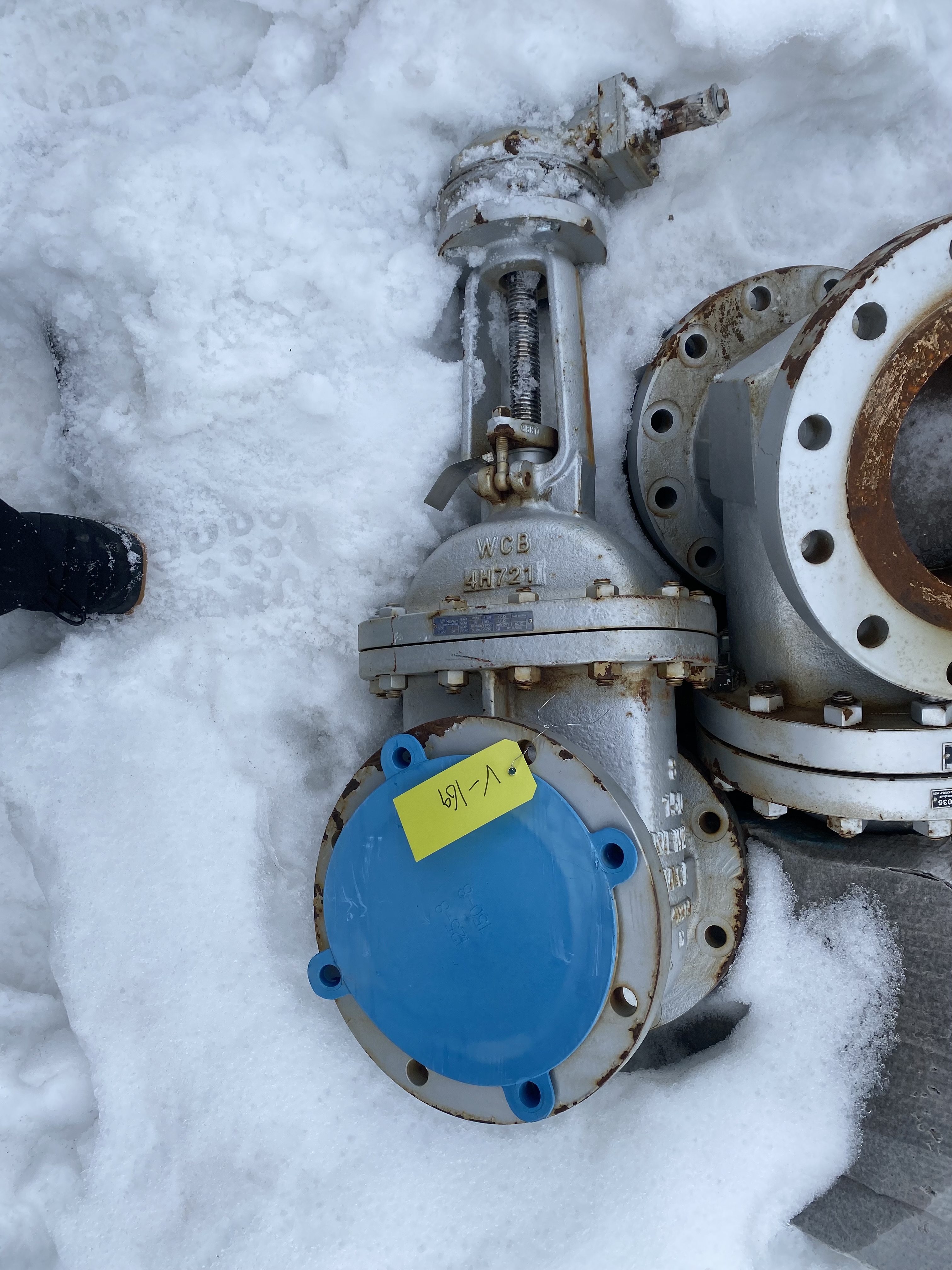 Neway 8-Inch Class 150 Carbon Steel Gate Valve