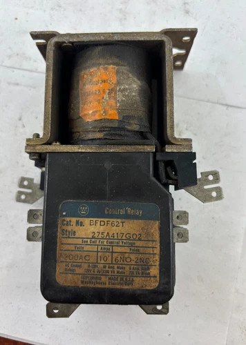 Westinghouse BFDF62T Control Relay 275A417G02 — primary product image