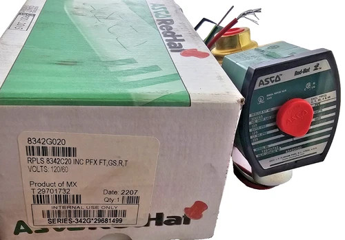 ASCO RedHat II 8342G020 4-Way Single Solenoid Valve 1/4" NPT 120VAC — product image 10 of 10