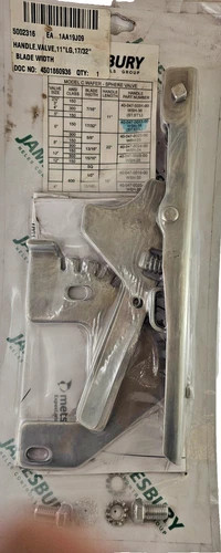 Jamesbury 40-047-0033-00 WSH-38 Stainless Steel Butterfly Valve Handle Kit