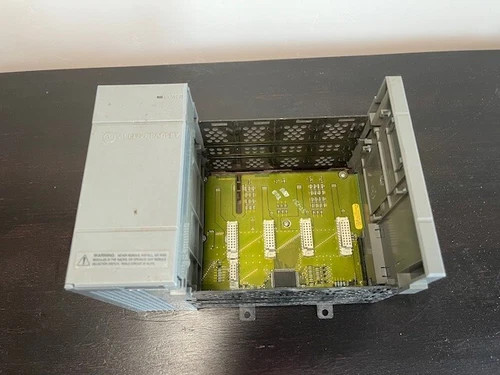 Allen Bradley SLC 500 Power Supply 1746-P1 with 4-Slot Rack 1746-A4 — primary product image