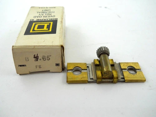 Square D B4.65 Overload Relay Thermal Unit