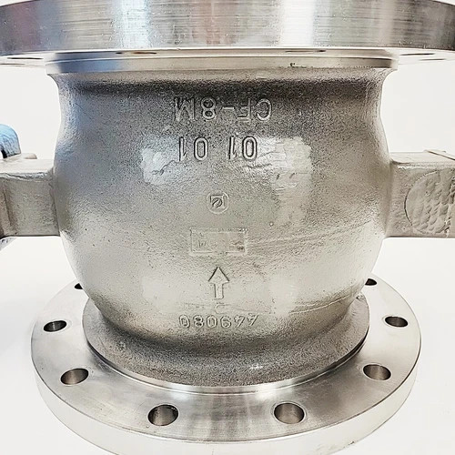 Neles Jamesbury 14-inch Class 150 Vee-Ball Control Valve with 316SS Body and B1CU 13/55 Actuator — product image 4 of 16