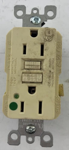 Leviton SmartLock GFCI 15 Amp Duplex Receptacle — product image 2 of 6