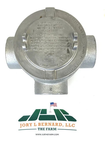 Eaton Crouse-Hinds GUAT69 2" Conduit Outlet Box T-Type