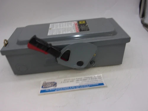 Square D H321N Heavy Duty Safety Switch, 30A, 3P, Fusible, 240V, NEMA 1 — product image 7 of 8