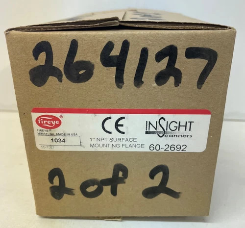Fireye 60-2692 1" NPT Surface Mounting Flange Kit for InSight Scanners