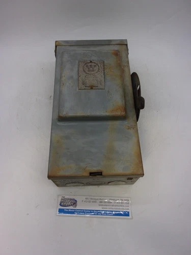 Westinghouse RHU361 Heavy Duty Safety Switch 30A 600V Non-Fusible NEMA 3R — primary product image