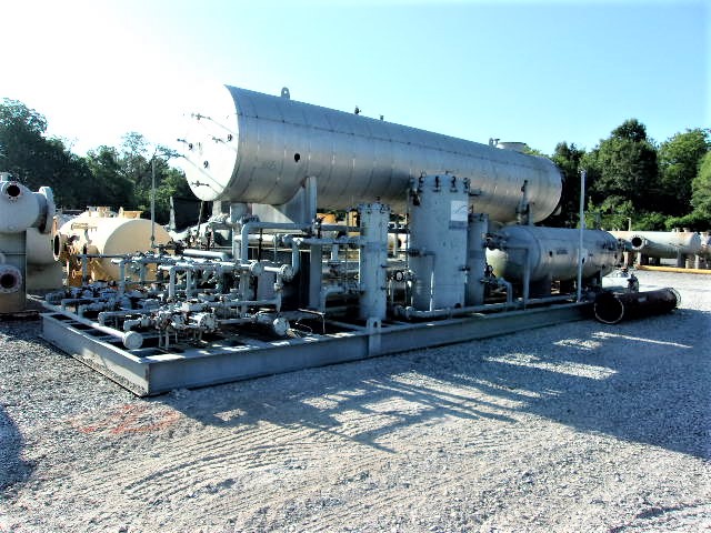 Exterran 60" x 28' 2MM BTU/hr Indirect Fired Line Heater Skid — product image 12 of 12
