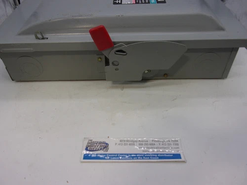 Siemens GNF323 Non-Fusible General Duty Safety Switch, 100A, 240V, 3-Pole, NEMA 1 — product image 5 of 7