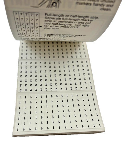 LEM Products IPWM4 Industrial Pack Wire Markers — product image 3 of 3