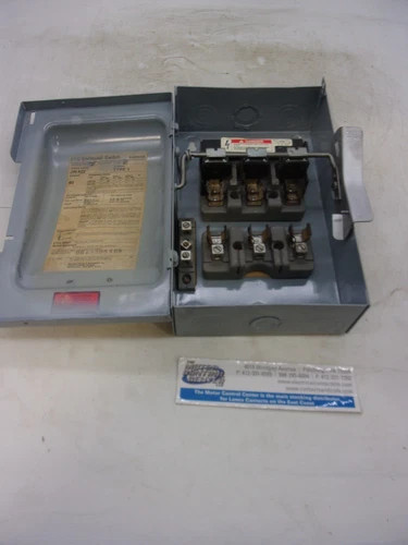 ITE JF422 Fusible Safety Switch, 3-Pole, 60A, 240V, NEMA 1 — product image 5 of 9
