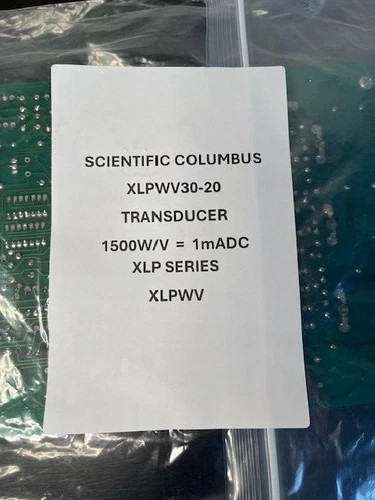 Scientific Columbus XLPWV30-20 Watt/Var Transducer Module — product image 2 of 5