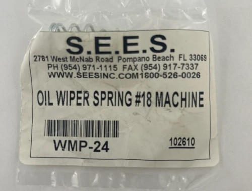 S.E.E.S. Oil Wiper Spring WMP-24 — product image 2 of 2