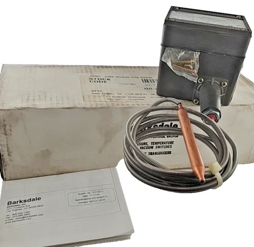 Barksdale T2H-H154-A Temperature Switch — product image 8 of 9