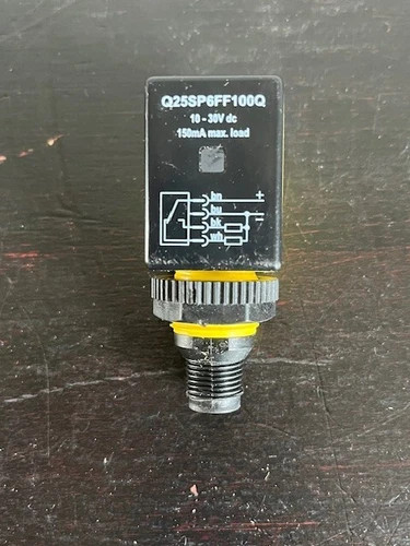 Banner Engineering Q25SP6FF100Q EZ-Beam Photoelectric Sensor