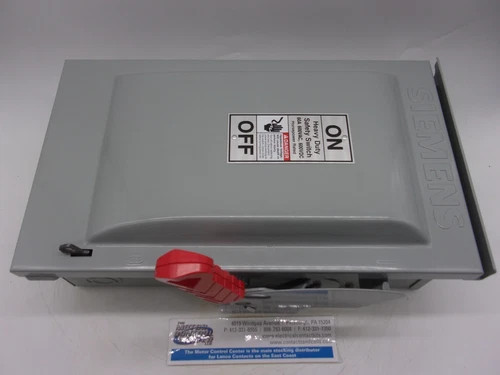 Siemens HF362NR Heavy Duty Safety Switch — product image 8 of 8