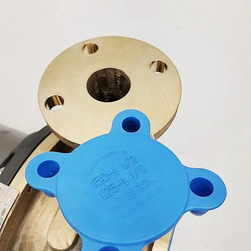Ampco 2x1.5 ZC2 Bronze Centrifugal Pump with 3HP Baldor Motor — product image 4 of 8