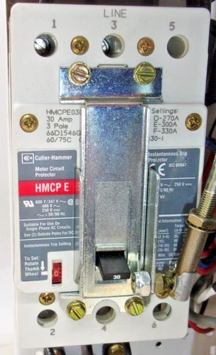 Eaton Cutler-Hammer Intelligent Technologies Size 1 MCC Bucket with HMCPE030H1C Motor Circuit Protector — product image 5 of 9