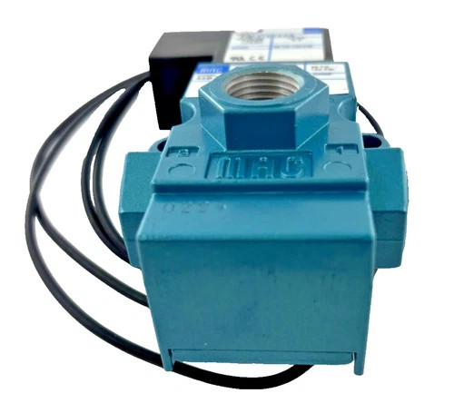 MAC Valves 55 Series Solenoid Valve 55B-12-PI-112CA with PID-112CAAA Coil — product image 6 of 6