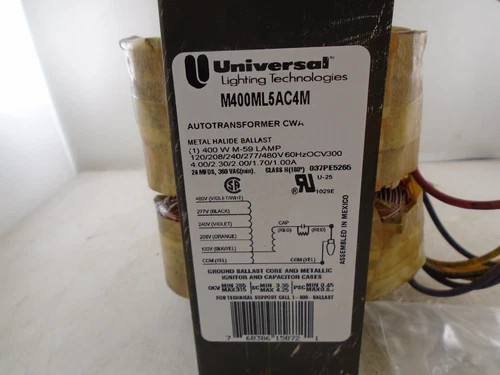 Universal Magnetic Metal Halide Ballast M400ML5AC4M-500K — product image 8 of 12