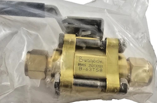 Swagelok B-63TS8 Brass Ball Valve 1/2" — product image 3 of 9
