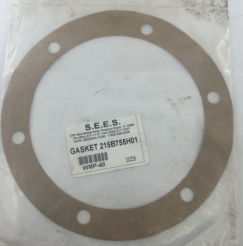 S.E.E.S. Gasket 215B755H01 WMP-40