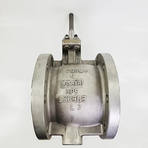 Fisher 2-inch V150 Vee-Ball Control Valve CL150 CG8M — product image 2 of 6