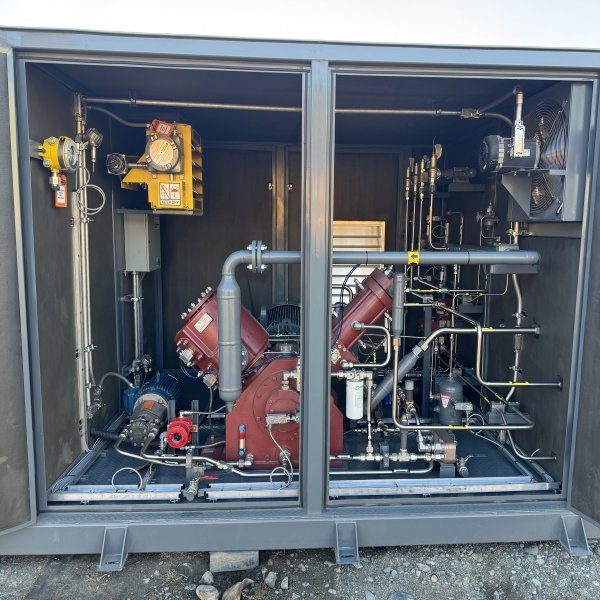 Fornovo Gas 3DA300-2 Three-Stage Reciprocating Gas Compressor Package