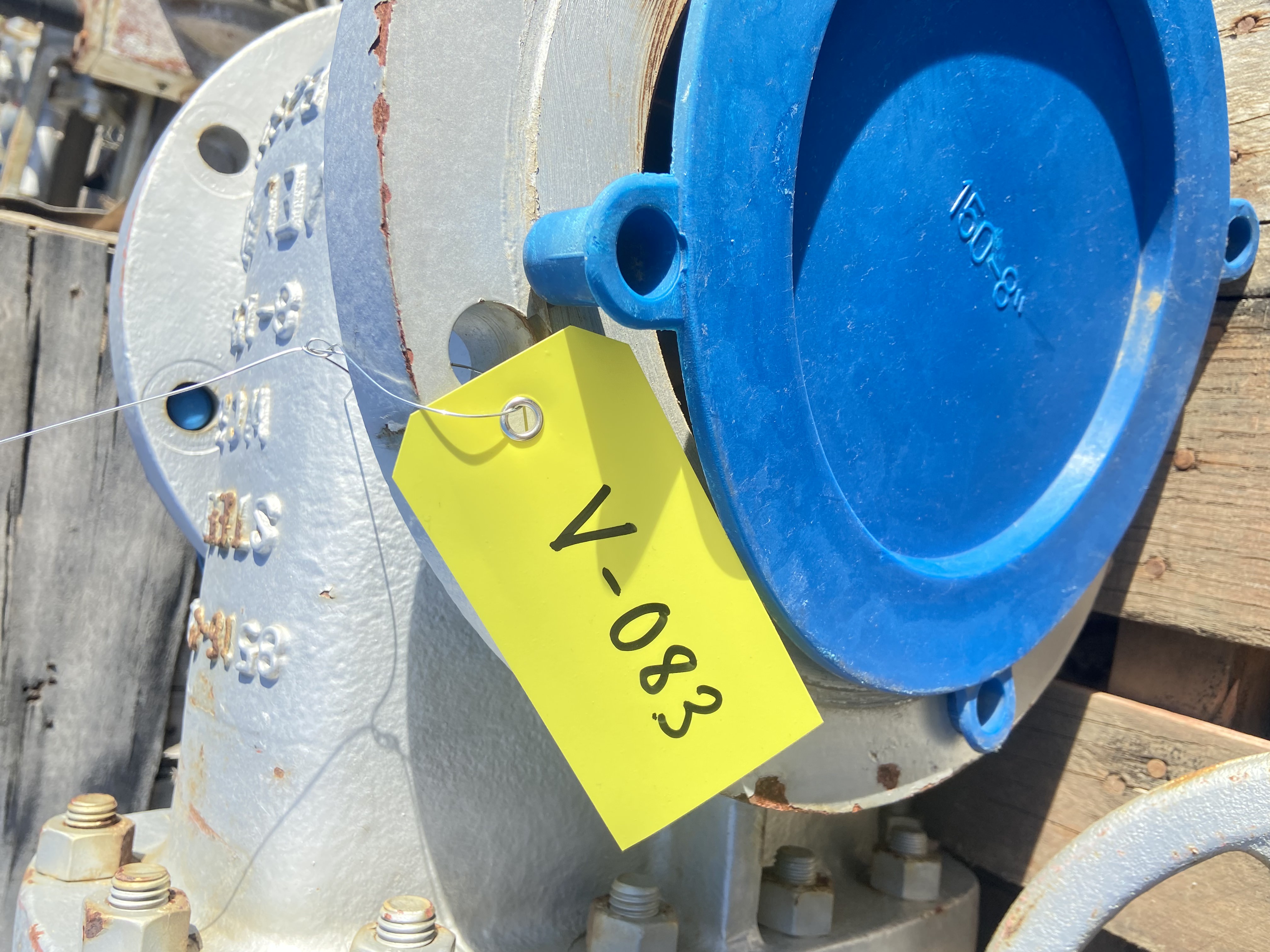 Zy-Tech Global Industries 8-Inch Class 150 Gate Valve Model G37XUD with BG107 Gear Operator