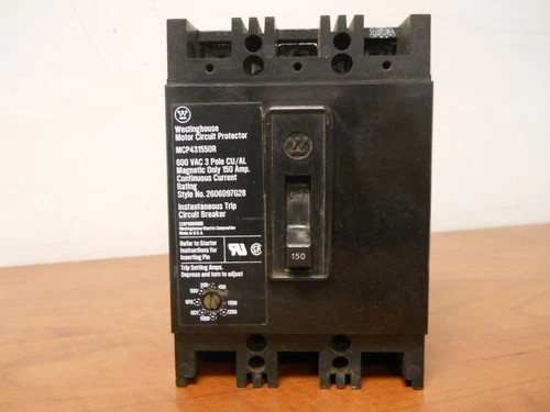Westinghouse MCP431550R 150A 3P 600V Motor Circuit Protector — primary product image