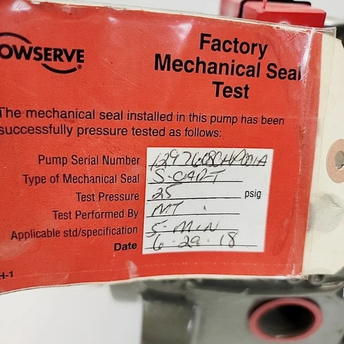 Flowserve Durco Mark 3 Standard Centrifugal Pump MK3-STD 1.5x3-8 — product image 4 of 18