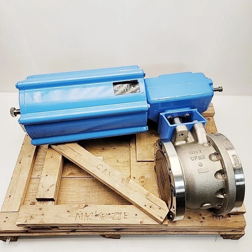 Neles 8" CL-300 Ball Valve 730SB713600WTT2 with B1JU20/70L Actuator — product image 3 of 8