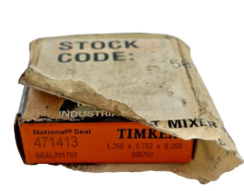 Timken 471413 National Oil Seal 1.250 x 1.752 x 0.250